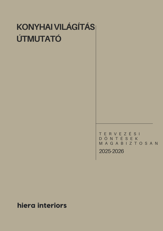 Konyhai világítás útmutató